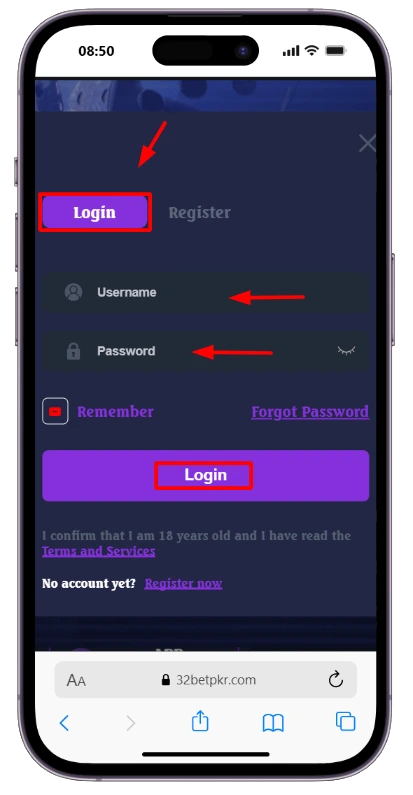Betpkr Login